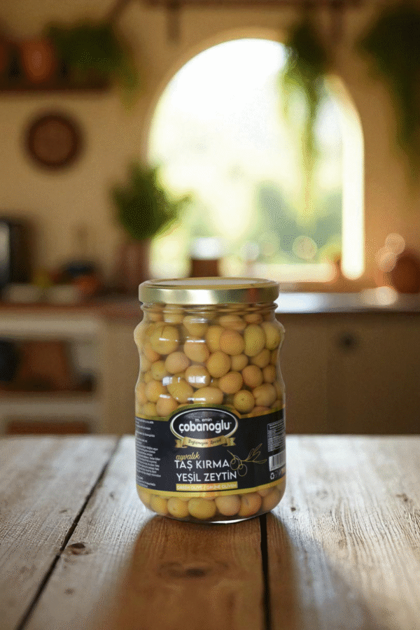 Ayvalık Taş Kırma - (800 gr. Cam Kavanoz)