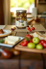 ege mix yeşil zeytin cam kavanoz