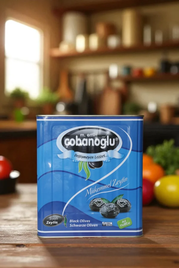 Yağlı Sele Siyah Zeytin 10 Kg