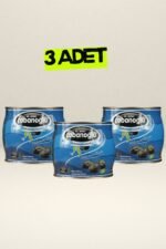 Gemlik Yağlı Sele Siyah Zeytin | 1.5 kg | +plus lezzet | İri Boy | 3 adet