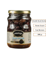 Yağlı Sele Siyah Zeytin - Pırlanta